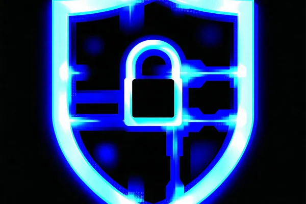 Biểu tượng mã hóa dữ liệu và bảo mật thông tin người dùng