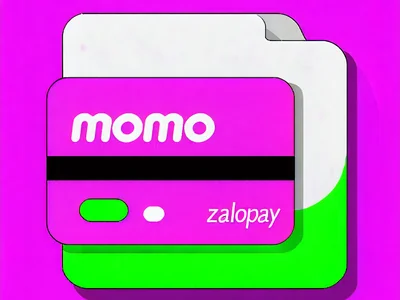 Biểu tượng ví điện tử Momo và ZaloPay, minh họa phương thức nạp tiền nhanh chóng và tiện lợi qua ví điện tử của 789win.