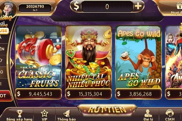 Slot game và Nổ hũ 789win