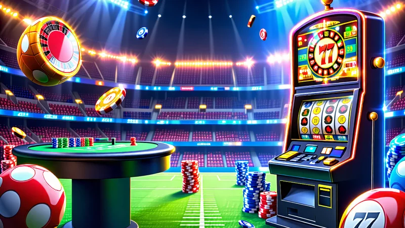 Hình ảnh đa dạng các trò chơi cá cược tại 789win