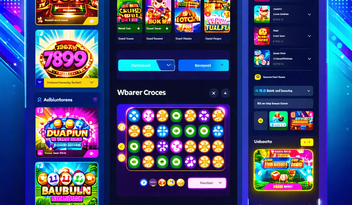 Giao diện đa dạng trò chơi xổ số 789win