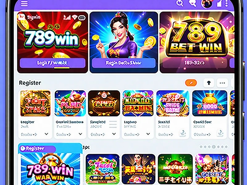 Giao diện ứng dụng 789win trên điện thoại Android