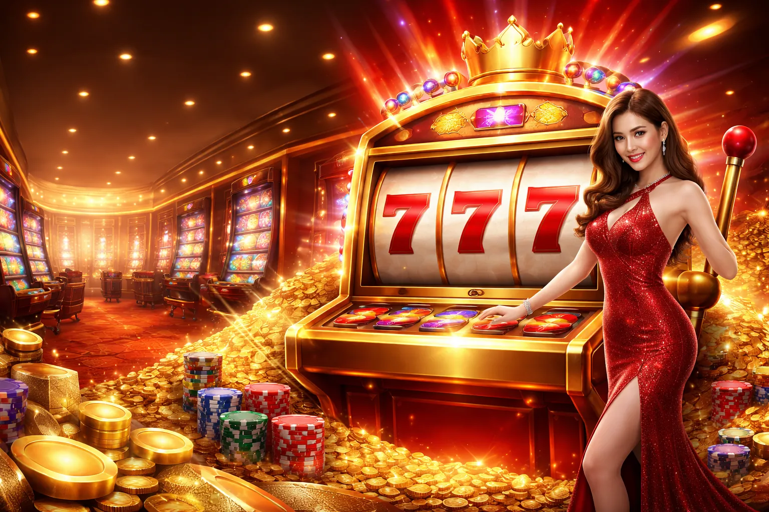 Máy đánh bạc 789win với giải độc đắc