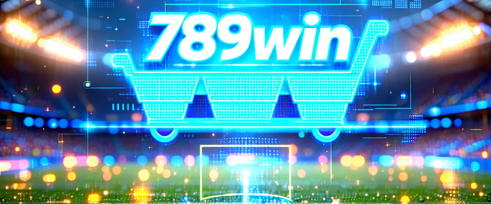 Hình ảnh sân vận động thể thao sôi động tại 789win, biểu tượng cho cá cược uy tín