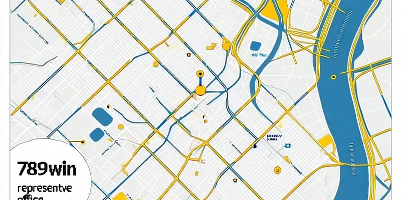 Bản đồ vị trí văn phòng 789win