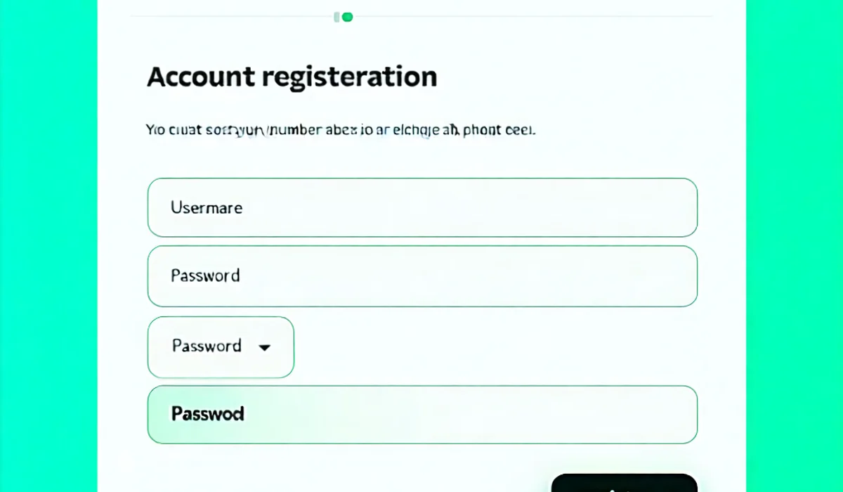 Minh họa quy trình đăng ký tài khoản 789win, với các bước điền thông tin rõ ràng và dễ hiểu