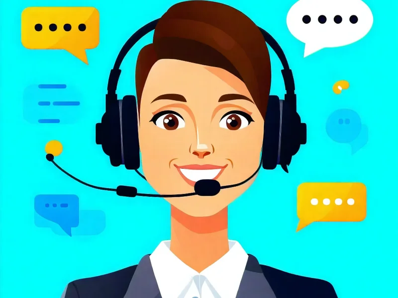 Hình ảnh minh họa hỗ trợ khách hàng của 789win, với biểu tượng tai nghe và chat trực tuyến.