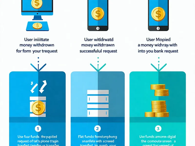 Minh họa quy trình rút tiền tại 789win